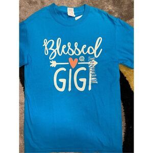 Girlie Girl Originals Blessed Gigi T-Shirt Short sleeve Size Small NWT
